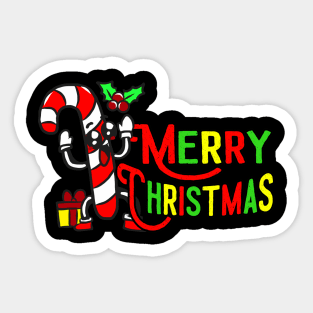 CANDY CANE Sticker